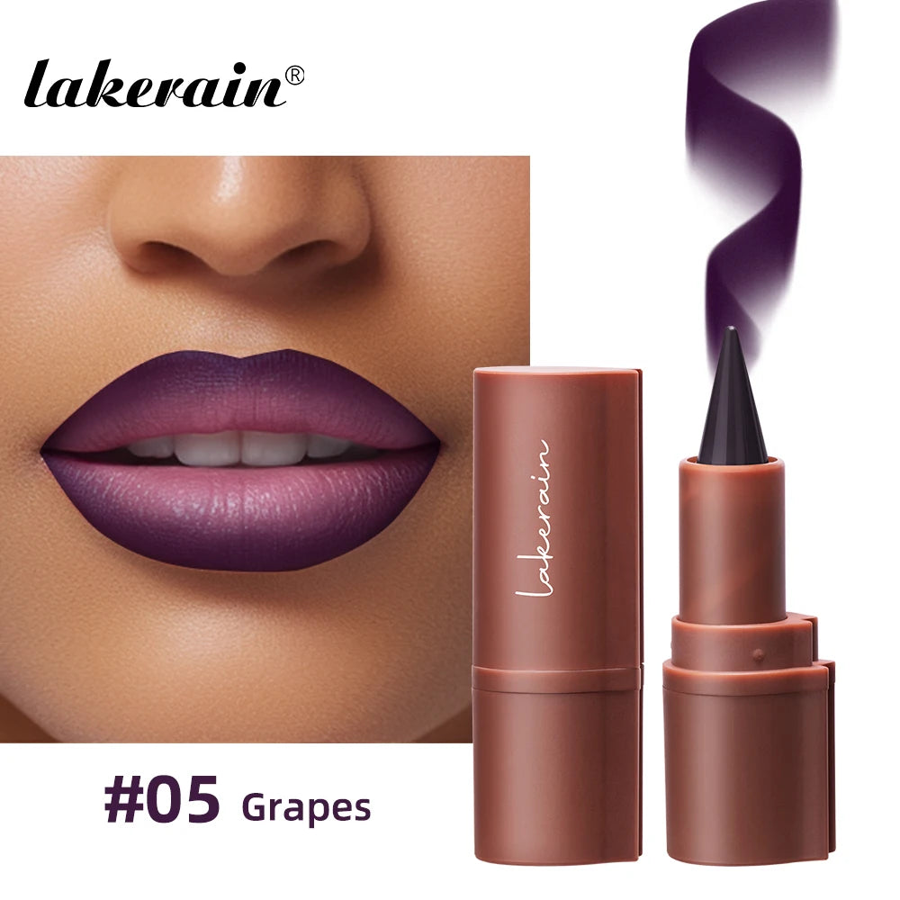 Waterproof Nude Lip Liner Brown Lip Pencil Contour Lipliner Pencil Waterproof Long Lasting Cosmetics Makeup Liners Tint Dark Oasis Select 5