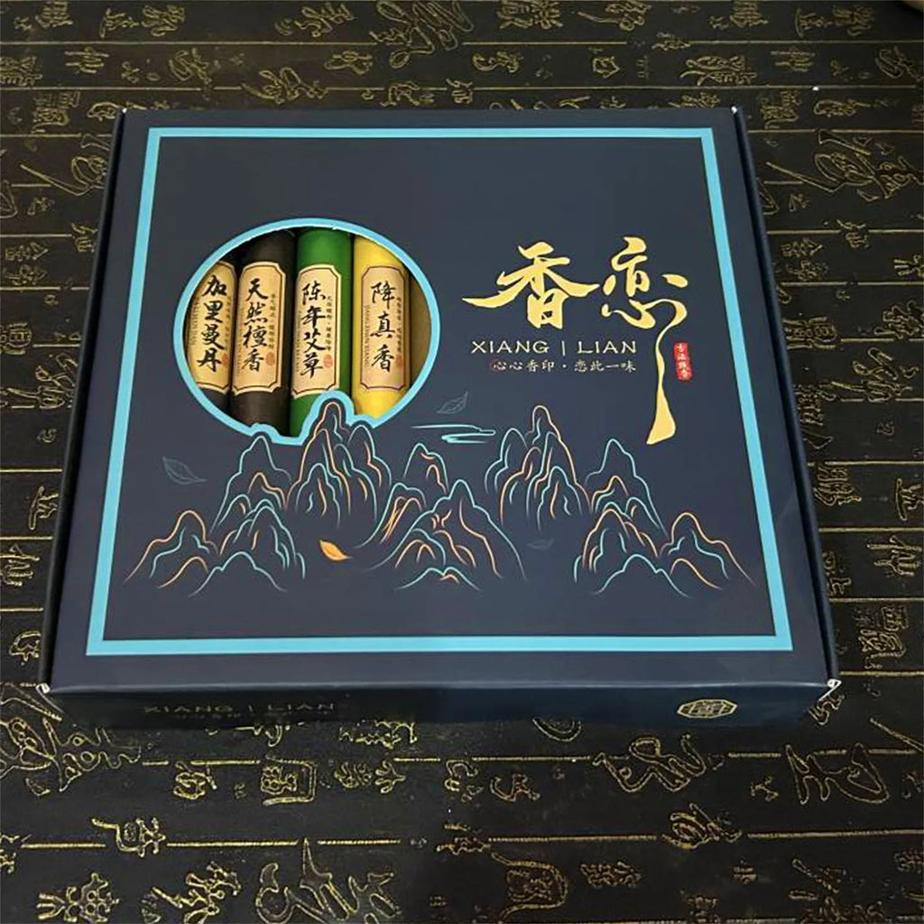 Natural Aromatherapy Gift Box – 11 Scents, Incense & Diffuser Aromatherapy Incense Set Oasis Select