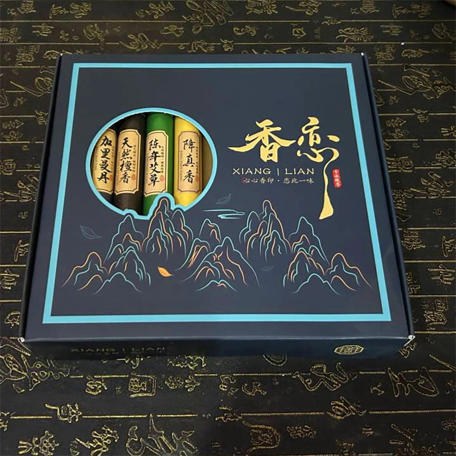 Natural Aromatherapy Gift Box – 11 Scents, Incense & Diffuser Aromatherapy Incense Set Oasis Select
