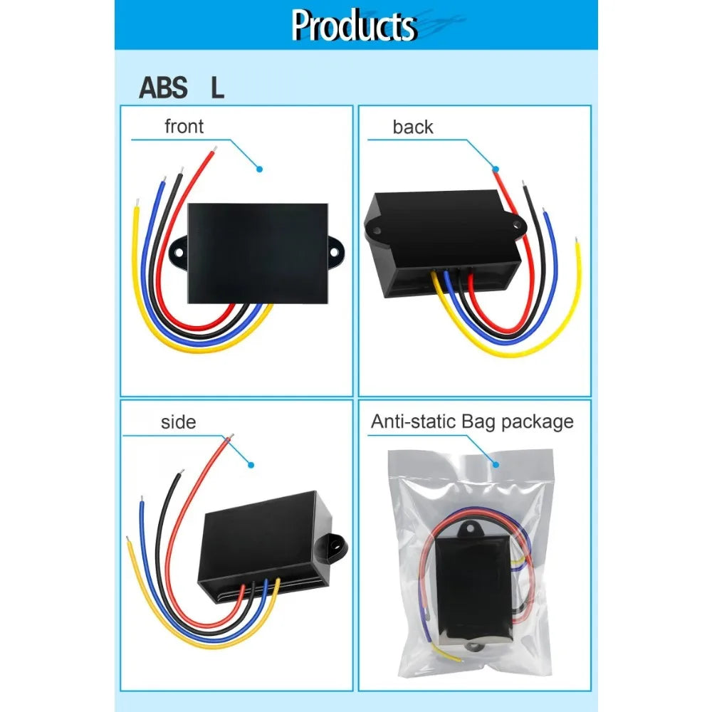 Isolated 75-150V 120V 96V 84V to 12V 1A-5A Isolation Buck Converter Step Down Power Supply Regulator Stabilizer DC for Truck Oasis Select