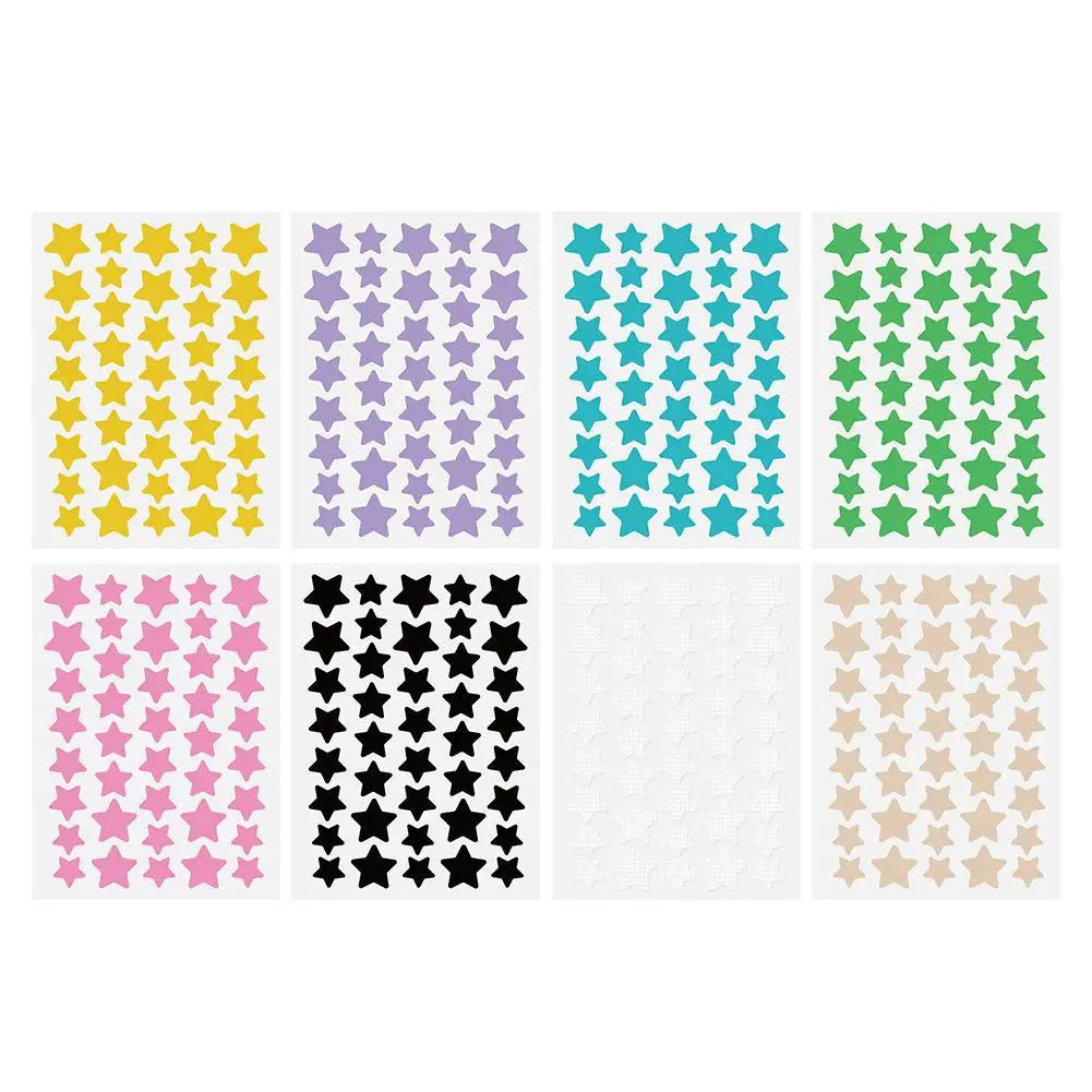 Star Hydrocolloid Blemish Patches – 960 or 1440 Pcs | Fun Colors