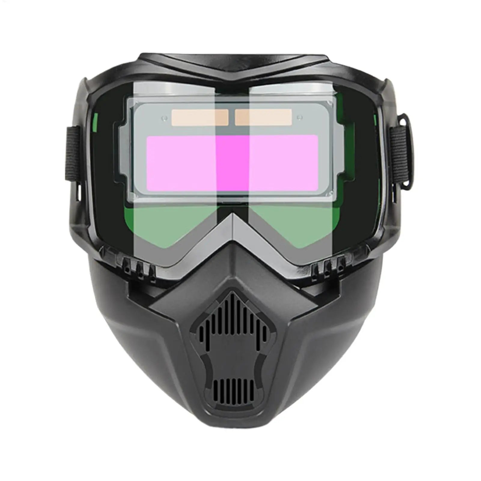 Auto Darkening Welding Helmet Detachable Welding Protector Protective Shield for Processing Soldering Welder Protector Helmet Oasis Select