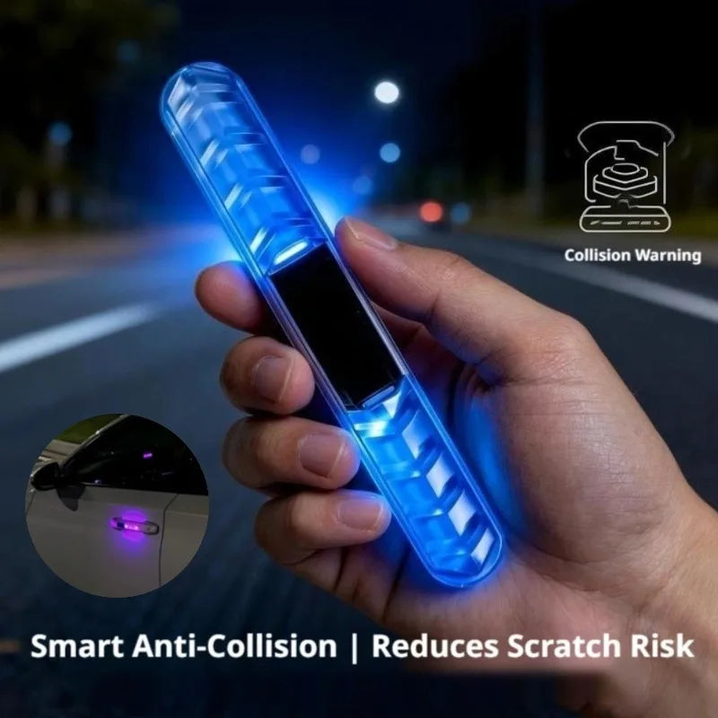 RGB Solar Car Door LED Welcome & Anti-Collision Warning Light