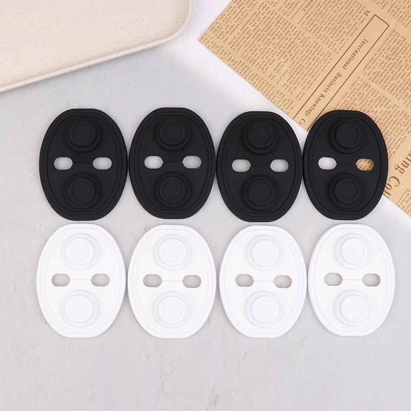 2/4Pcs Car Door Closing Shockproof Pad Silicone Cushion Mute Shock Absorber Protective Covers Car Accessories Oasis Select