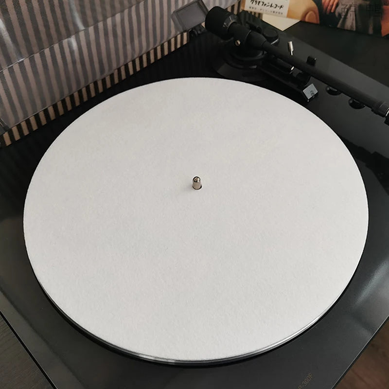 1PC Slip Mat Felt Turntable Platter Mat For LP Vinyl Record Audio Replacement DIY Accessories Audiophile Thick Turntable Mat Oasis Select