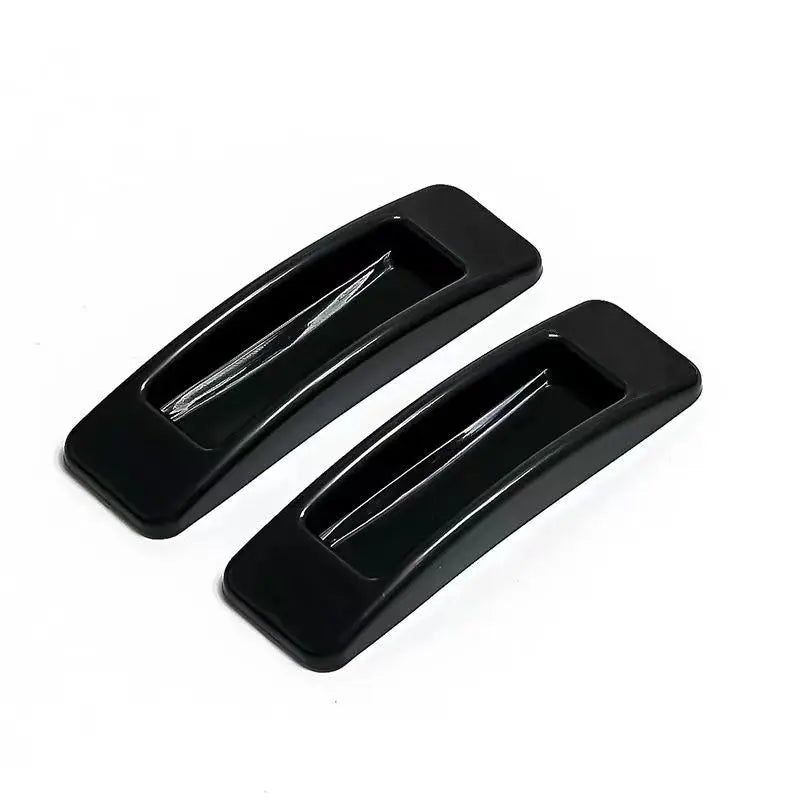 2PCS Window Cabinet Drawer Handles Self-adhesive Door Wardrobe Handle Organizer Paste Open Sliding Knob Auxiliary Device Oasis Select Black 2PCS
