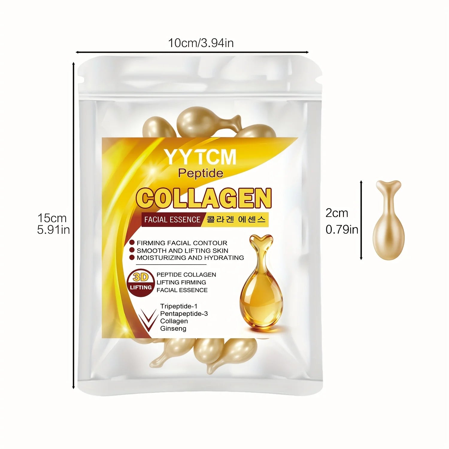 Polypeptide Collagen Essence Capsules – Firming Face Serum Face Serum Capsules Oasis Select