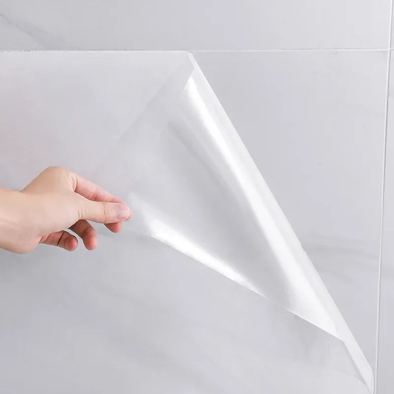 Grease Proof Kitchen Sticker High Temperature Tile Transparent Wall on The Stove Top Waterproof Self-adhesive Wallpaper Oasis Select
