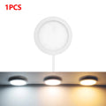 LED Night Light 1-10piece Puck Lights USB Plug for Under Cabinet Collection Closet Wine Case Wall Ceiling Decorative Lighting Oasis Select Warm White 1Pcs LED Light