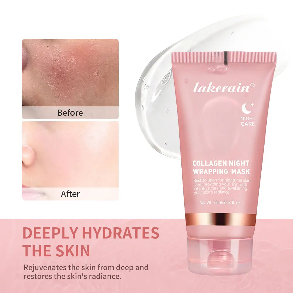 Skincare Koreans Originales Deep Collagen Mask Peel Off Mask Facial mask soluble collagen hydration tightening Night cream skin Oasis Select