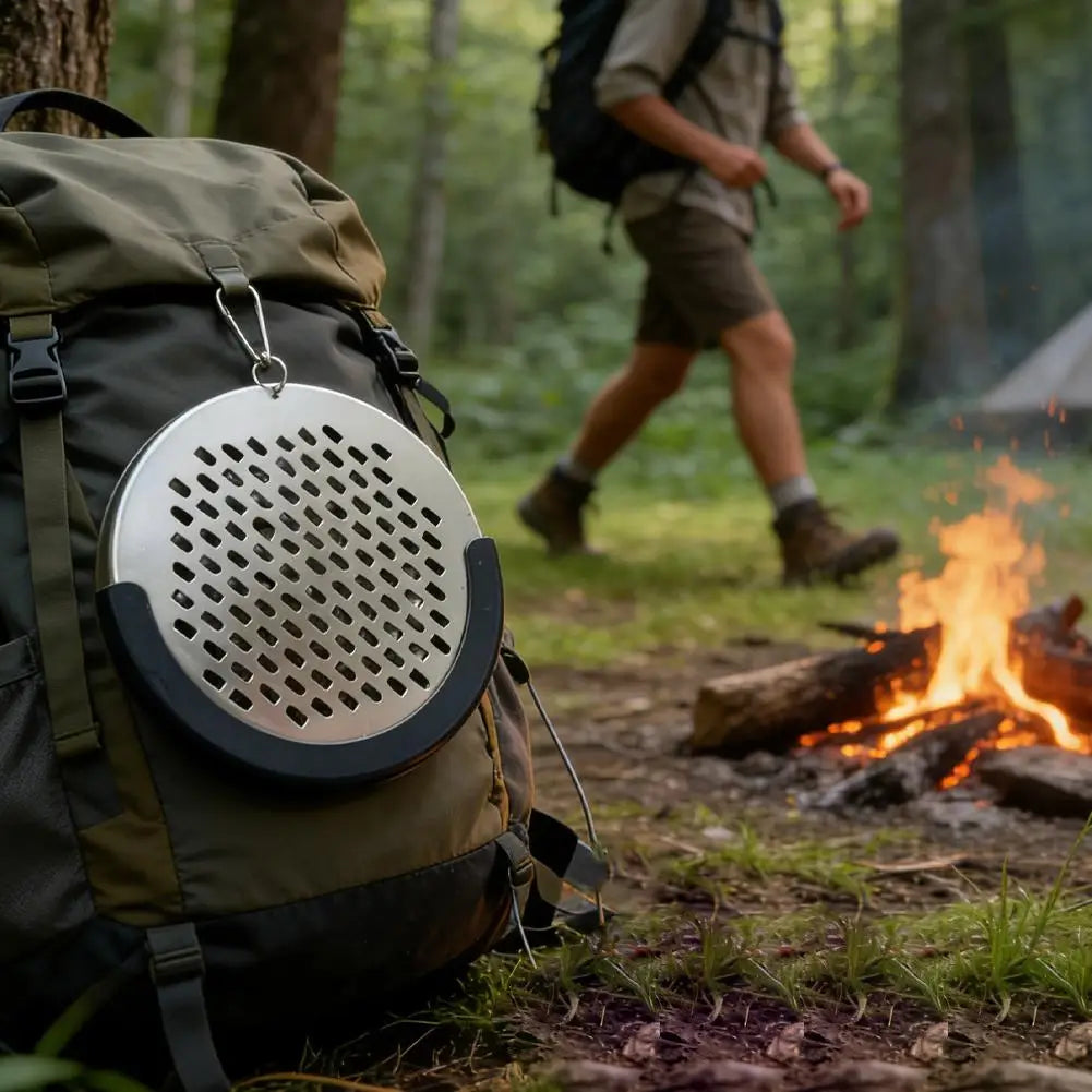 Portable Aluminum Mosquito Coil Holder – Outdoor Clip Burner