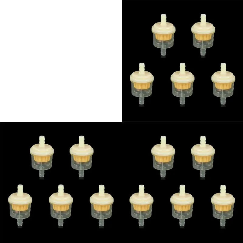 5-30pcs Motorcycle Gasoline Gas Fuel Filter Universal Car Inner Fuel Filters Motorcycle Moped Scooter Dirt Bike Fuel Filter Tool Oasis Select 15pcs