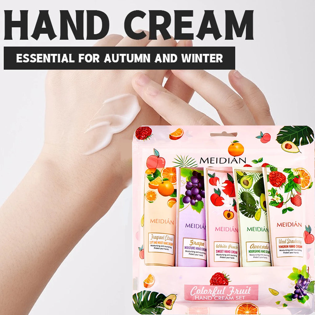 5-Pack Moisturizing Hand Cream Set – Hydrating & Fragrant Hand Cream Set Oasis Select