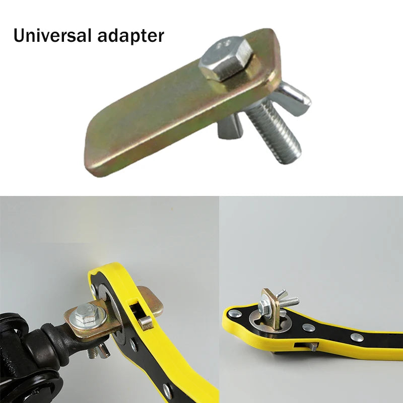 Labor-Saving Scissor Jack Ratchet Wrench – Tyre Lug Tool Car Jack Wrench Oasis Select
