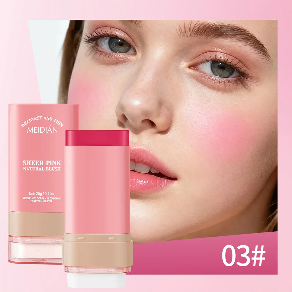 Natural Blush Stick – Long-Lasting & Lightweight Cheek Color Blush Stick Oasis Select 03
