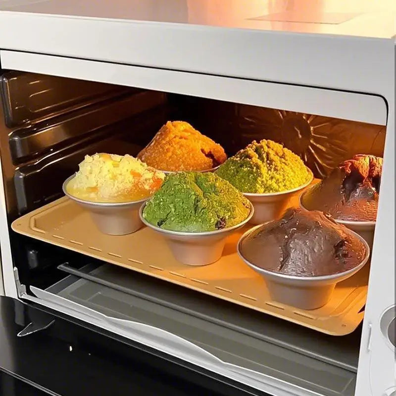 Non-Stick Mushroom-Shaped Muffin Pan High-Grade Carbon Steel Creates A High-Rise Shape Makes Sponge Cake Cupcakes Oasis Select