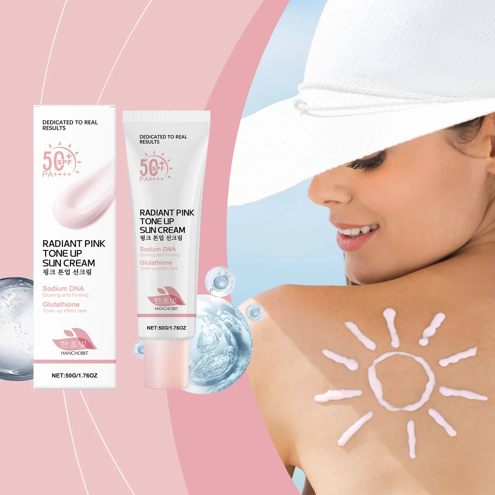 Hanchobit Brightening UV Moisturizing Face Cream 50g UV Moisturizing Cream Oasis Select
