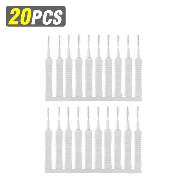 10-100pcs New Shower Head Cleaning Brush Washing Anti-Clogging Small Brush Pore Gap Cleaning Brush For Kitchen Toilet Phone Hole Oasis Select 20pcs
