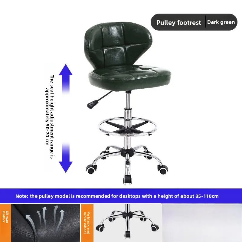 Bar chair stool computer chair rotating lift backrest high stool beauty stool checkout page swivel chair furniture Oasis Select 12