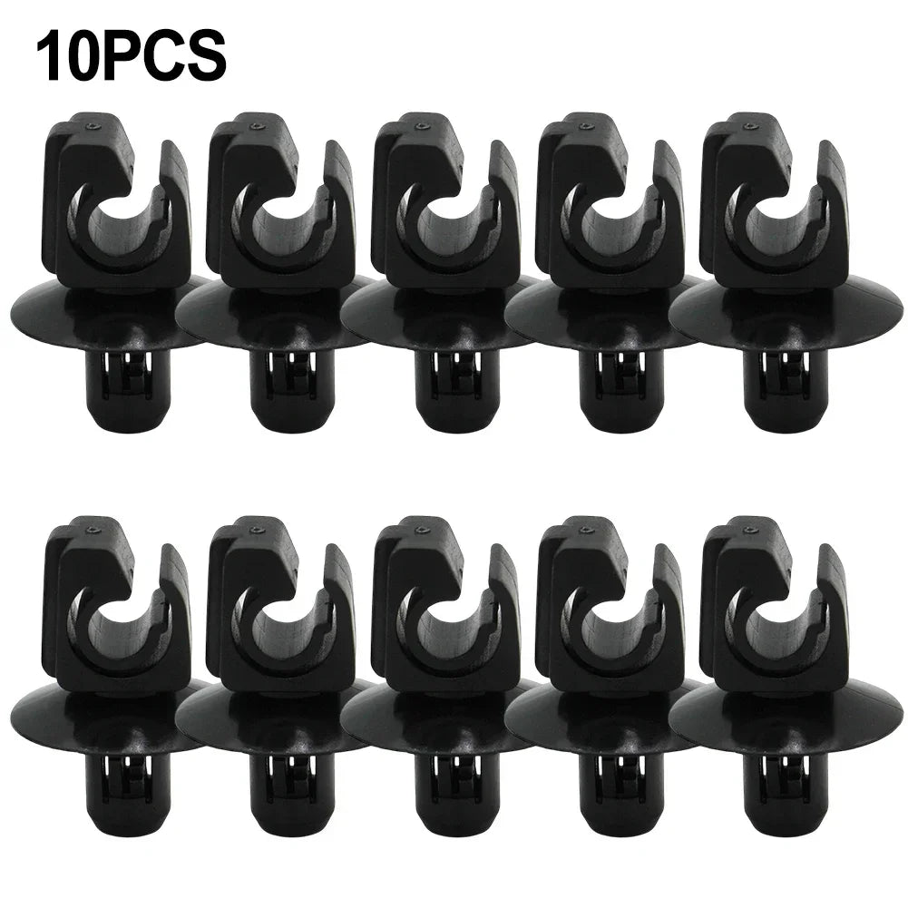 Brake Line Fixing Clips Size As Shows Rear Brake Hose Clips Secure And Reliable Nylon Material Perfect Fit Long-lasting Oasis Select