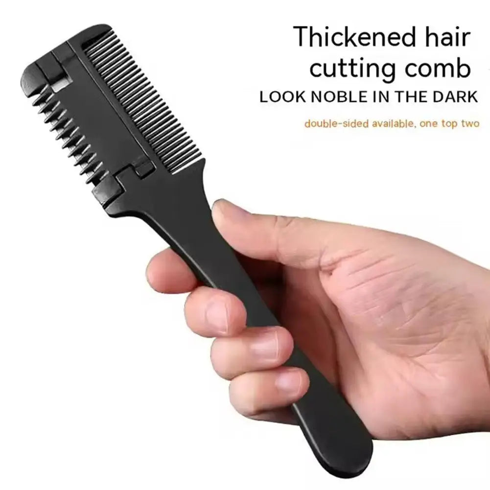 Double-Sided Hair Thinning Razor Comb – Trim & Style at Home Hair Thinning Razor Comb Oasis Select