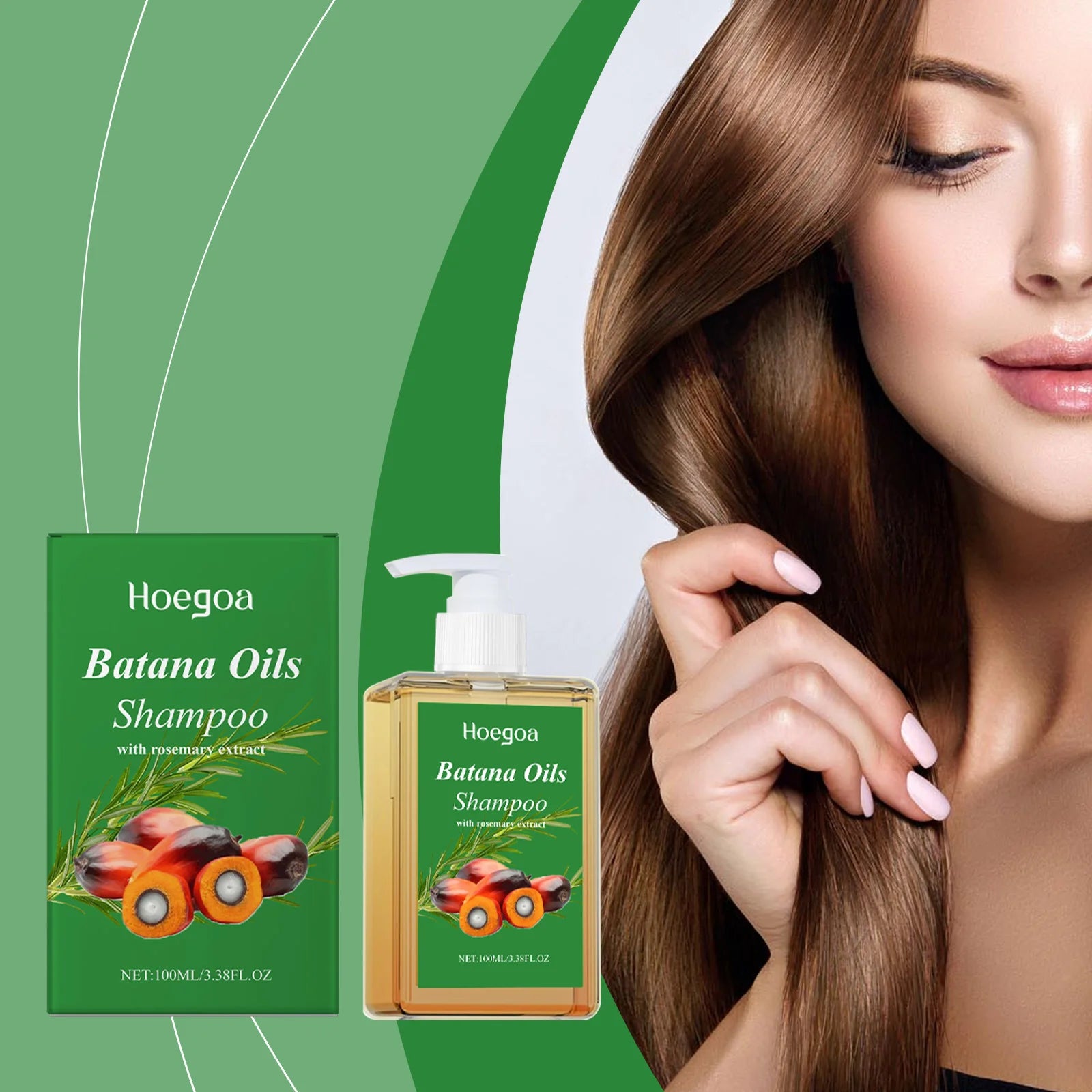 Batana Oil Shampoo Hair Strengthens Anti Loss Restore Damaged Split Hair Scalp Cleansing Dandruff Control Hair Growth Shampoo Oasis Select