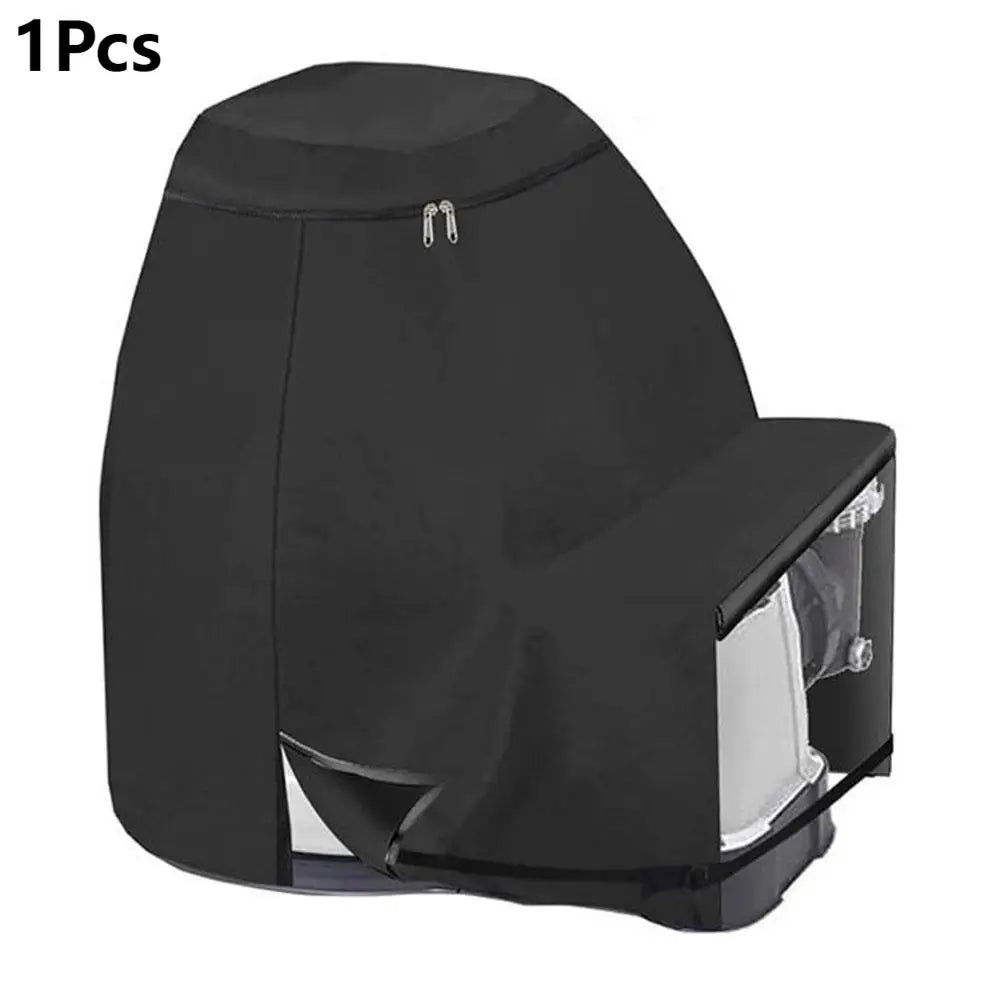 1Pcs Waterproof Sand Filter Pump Cover UV Resistant Includes Zipper Design Padded Handles For Outdoor Hot Tubs Filter Media Oasis Select