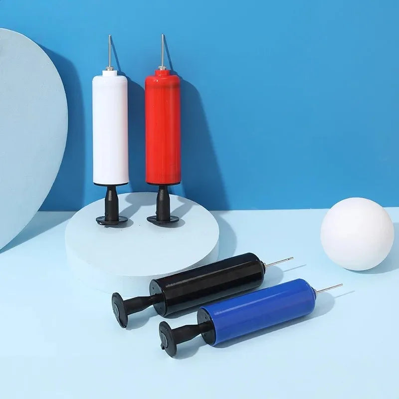 1pcs Universal Handheld Inflator Compact Portable Air Pump with Needle Practical Tool for Outdoor Sports Ball Inflation Oasis Select