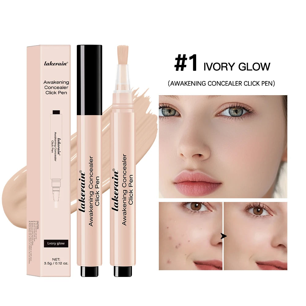 Awakening Concealer Click Pen – Brightening Hybrid Makeup Pen Concealer Pen Oasis Select 1Ivory Glow