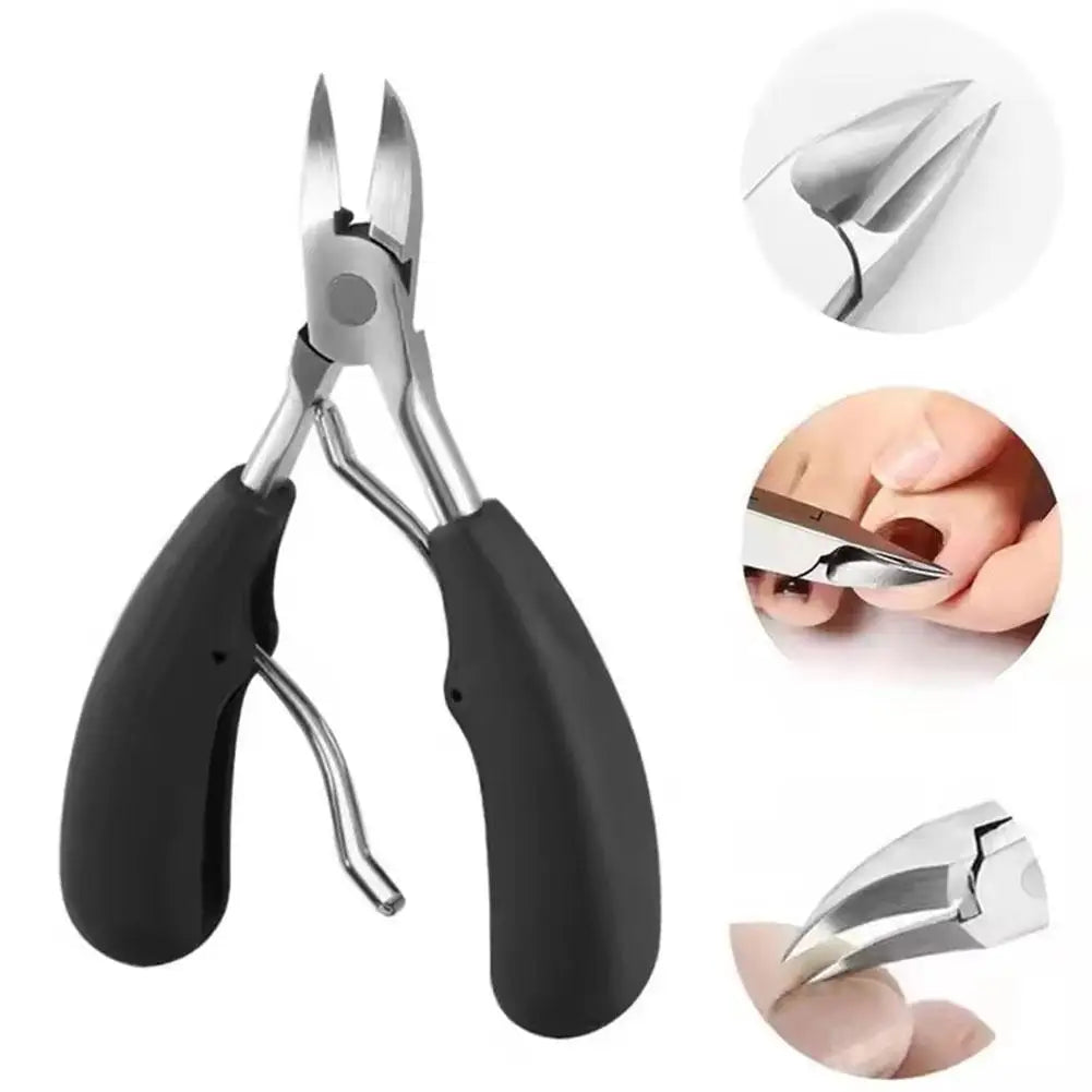 Anti-Splash Nail Clippers – Sharp Steel Manicure Tool