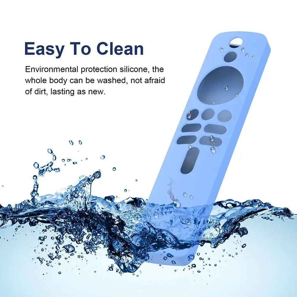 Protective Case Remote Control Case Plain Color Shockproof TV Stick Cover Silicone for Xiaomi TV Box S (2nd Gen) Oasis Select
