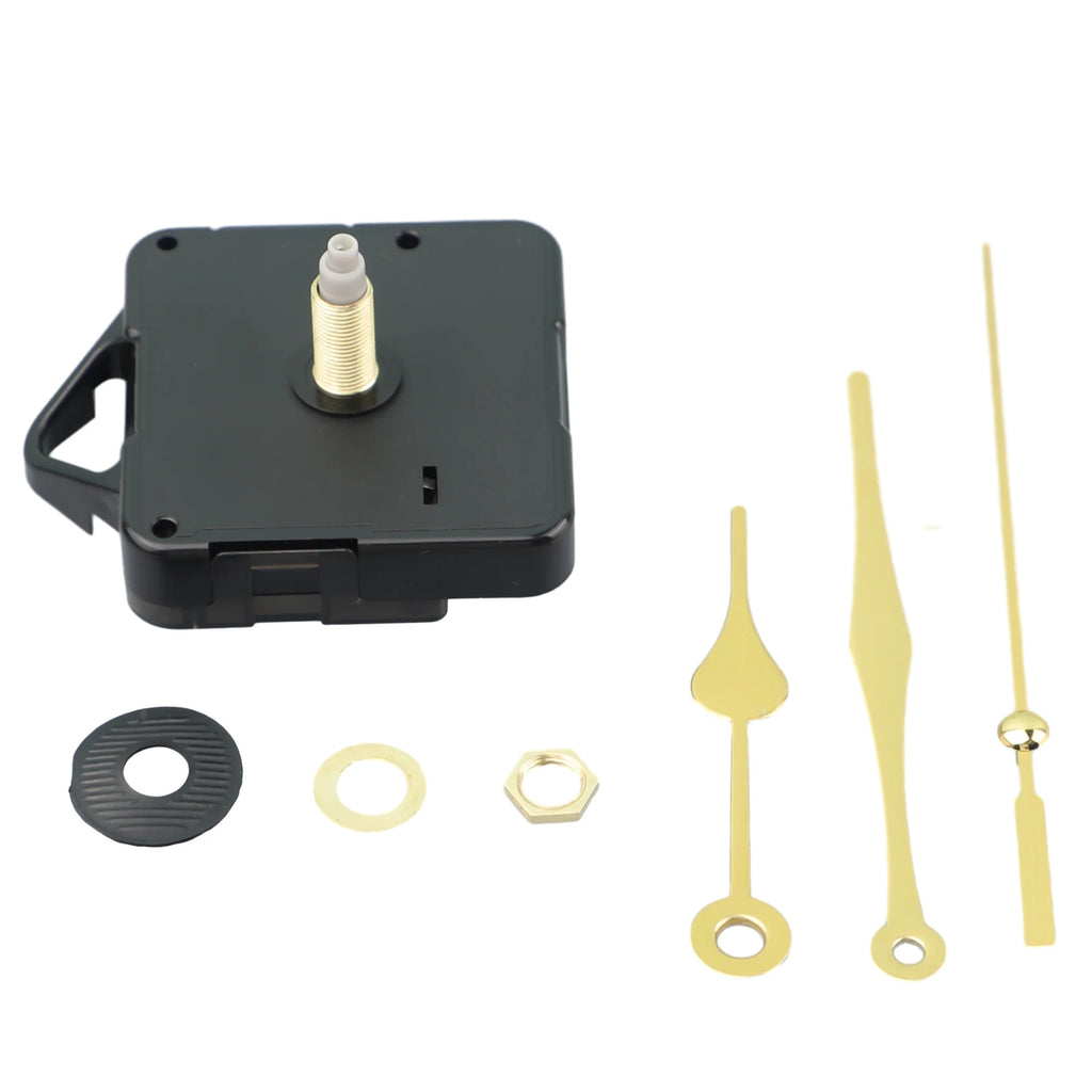 Quartz DIY Wall Clock Movement Spindle Mechanism Hands Wall Decor Repair Kit 1.5V Without Battery Oasis Select