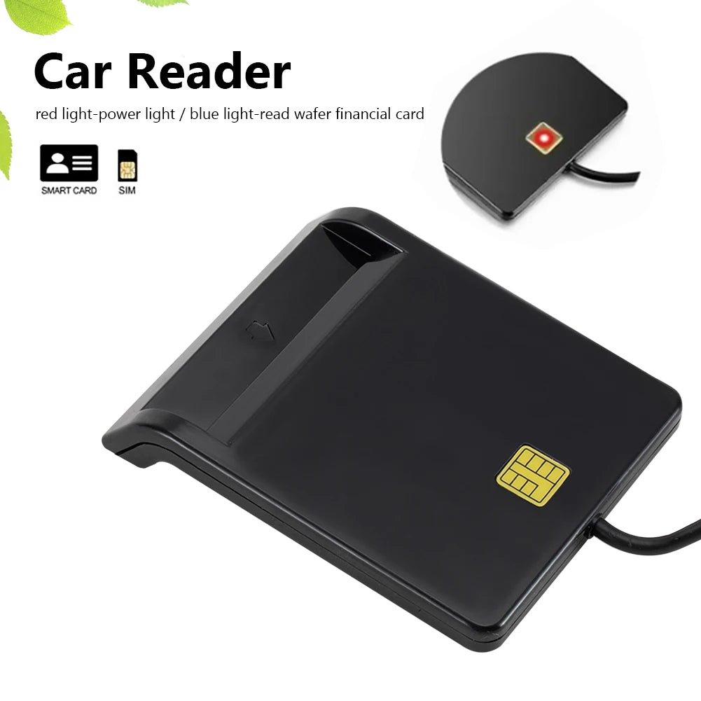 USB 2.0 Smart Card Reader – DNIE ATM CAC IC SIM ID Windows USB Smart Card Reader Oasis Select