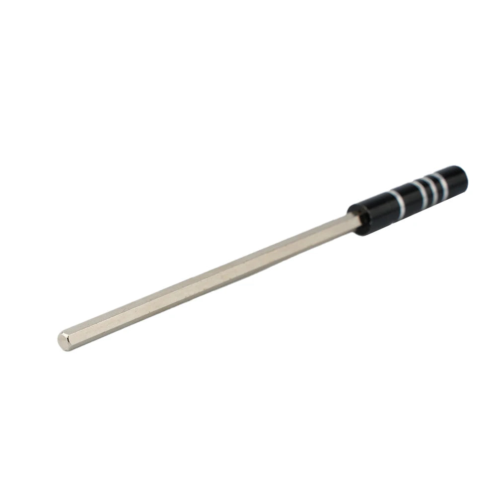 Magnetic Metal Shaft Extension Bar Rod Hex Socket Adapter Screwdriver Bit Holder 123mm Steel Shaft RadFor 4mm 1/8" Hex Bits Oasis Select