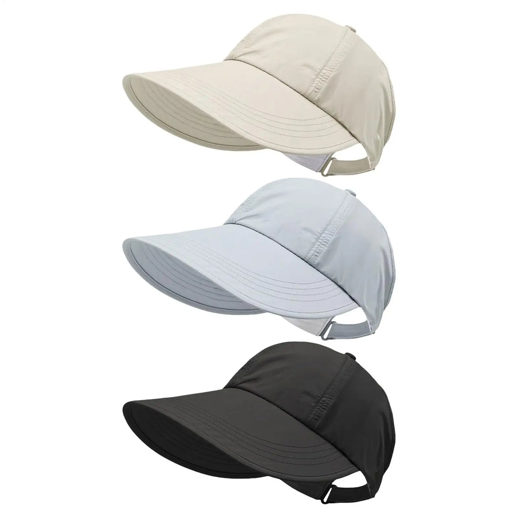 UV Protection Hat Wide Brim Bucket Hat Summer Sun Protection Sun Baseball Hat Breathable Foldable Adjustable Outdoor sun hat Oasis Select