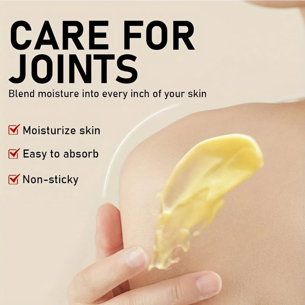 Bee Venom Joint Cream 120g - Moisturizes & Cares for All Joints & Skin, Light, Fast Absorption & Non-Sticky, Multi-Part Use Oasis Select