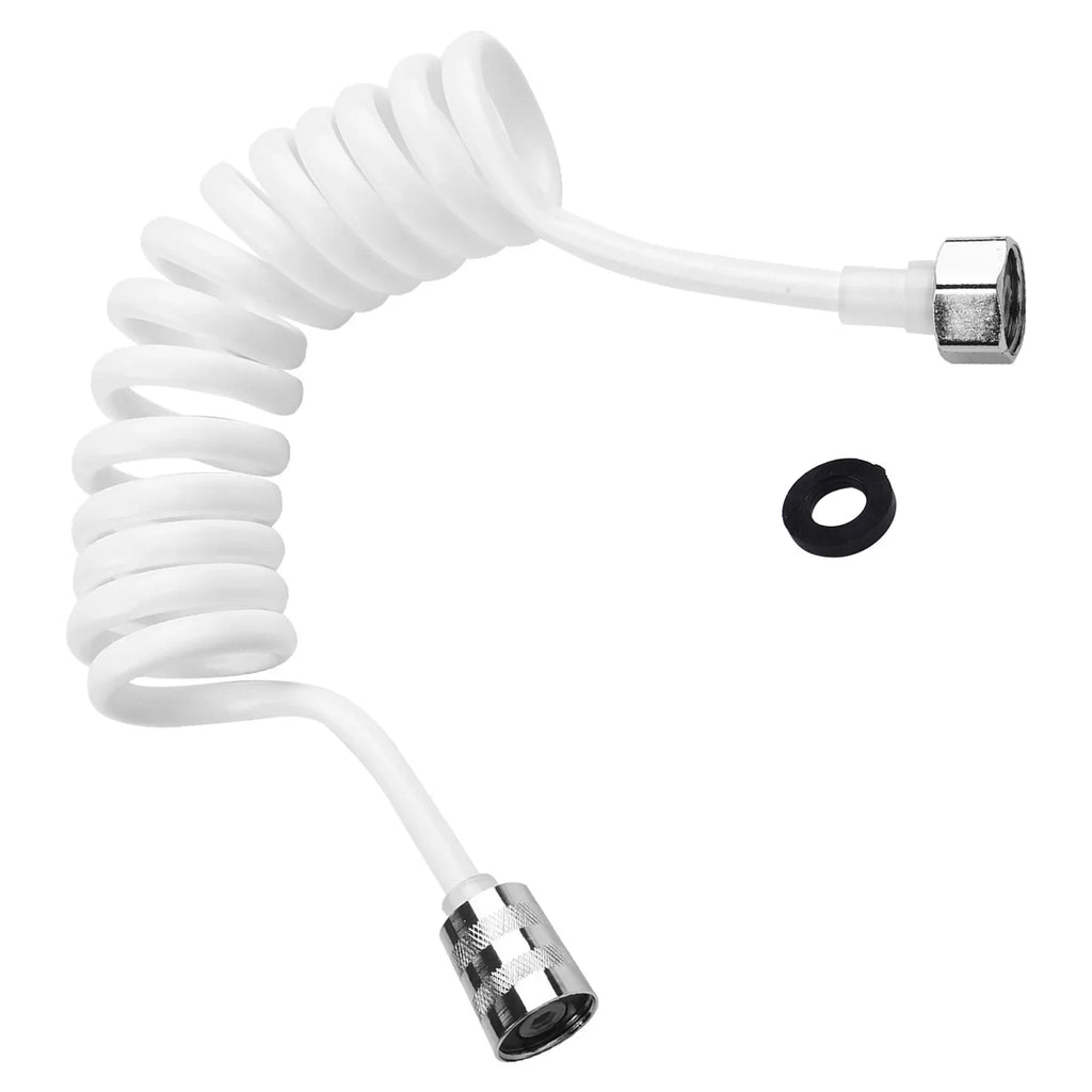 Bathroom Pipe Shower Hose Home Use Water Plumbing 1.5M/2M Accessory Bidet Flexible PU Replacement Sprayer Spring Oasis Select