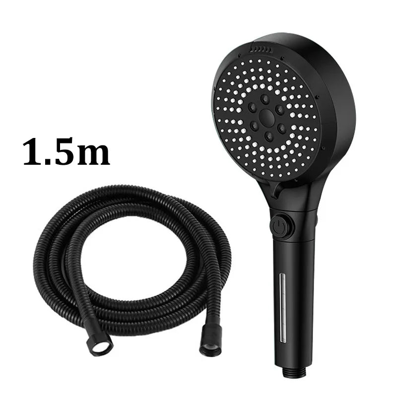 6-Mode Filtered Handheld Shower Head Set with 1.5m Hose