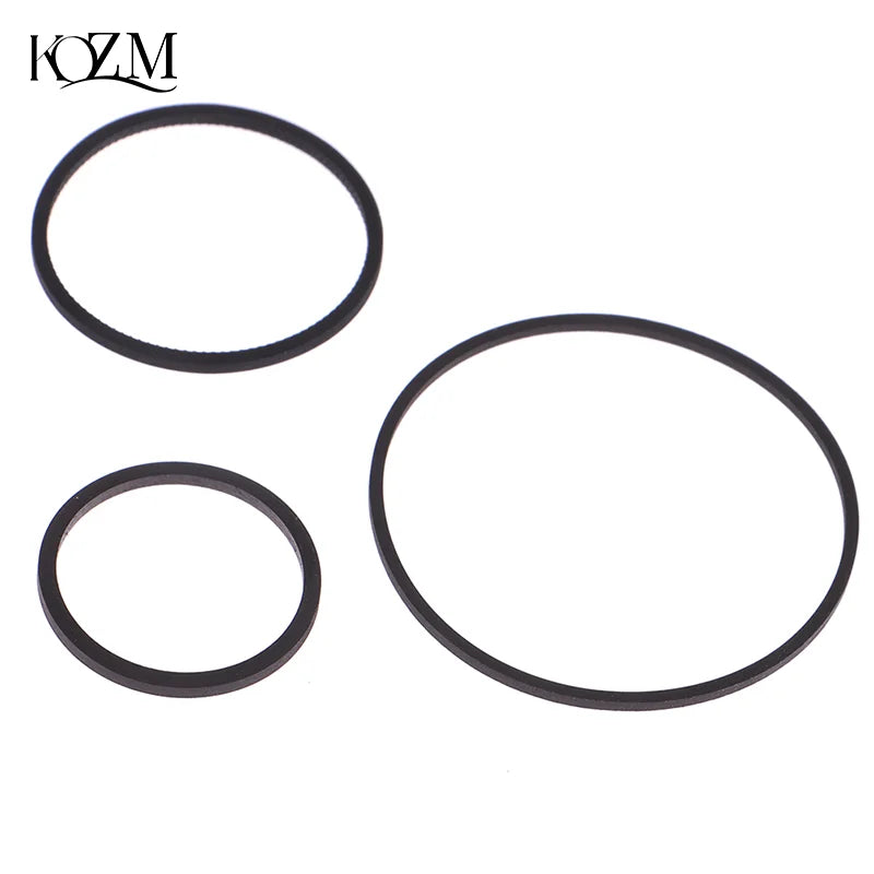 20-Piece Rubber Drive Belt Set for Cassette & CD Players