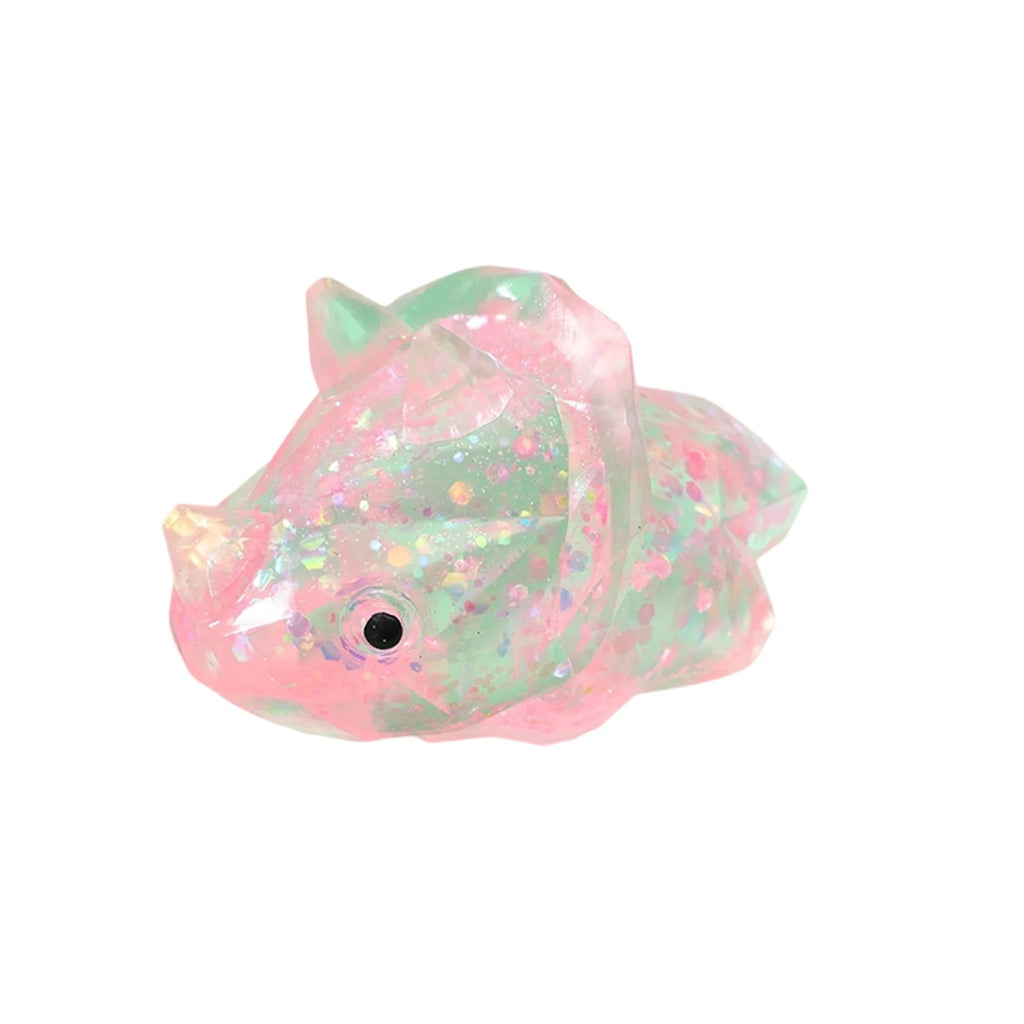 Dinosaur Squeeze Toy Dinosaur Stress Relief Fidget Pinching Relaxation Toy for Kids Adults Classroom Home Office Meeting Gifts Oasis Select Pink One Size