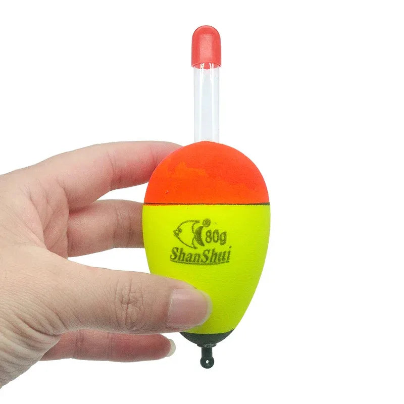 2/4/8Pcs EVA Float Fish Bait Luminous Rock Fishing Sea Fishing Foam Float Float Light Stick Fishing Float Fishing Bobber Oasis Select