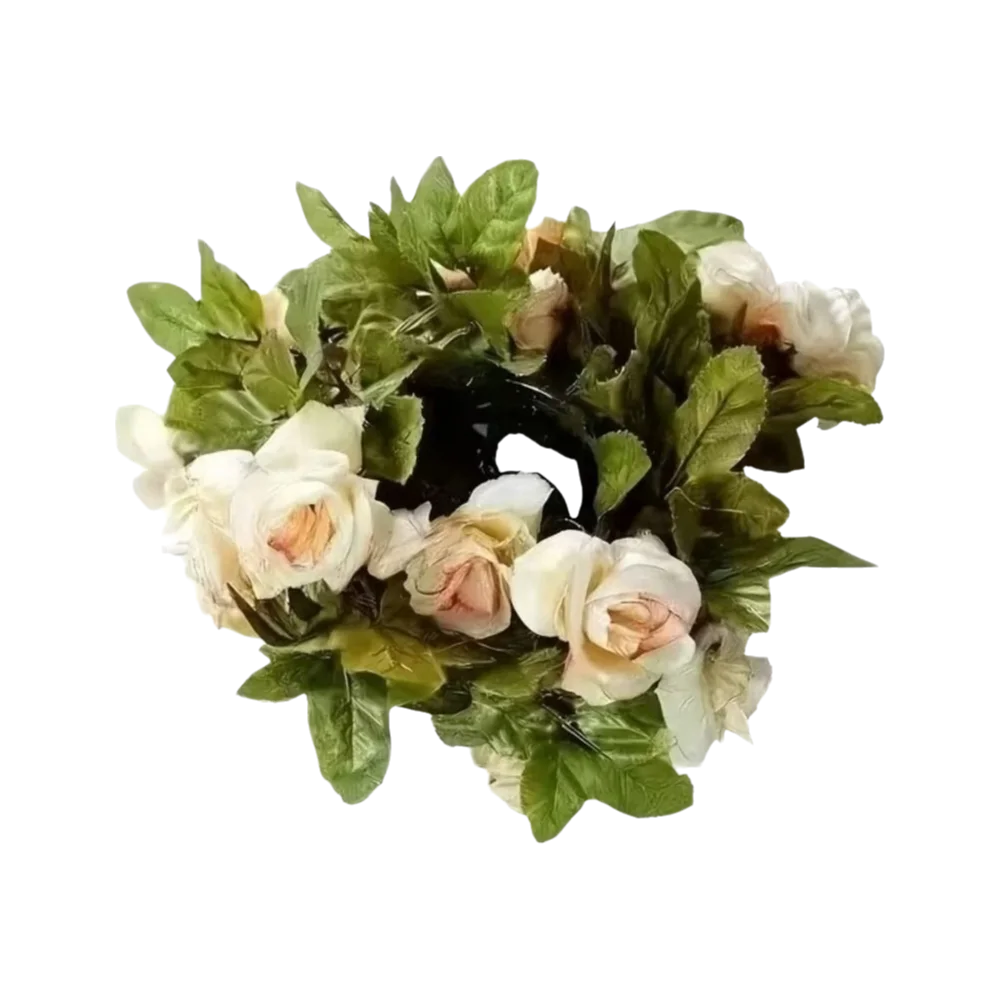 LED LED Rose Lights Floral Garland Simulation Floral Vine Simulation Floral Garland Lamp Hanging Light Waterproof Oasis Select champagne color-5m