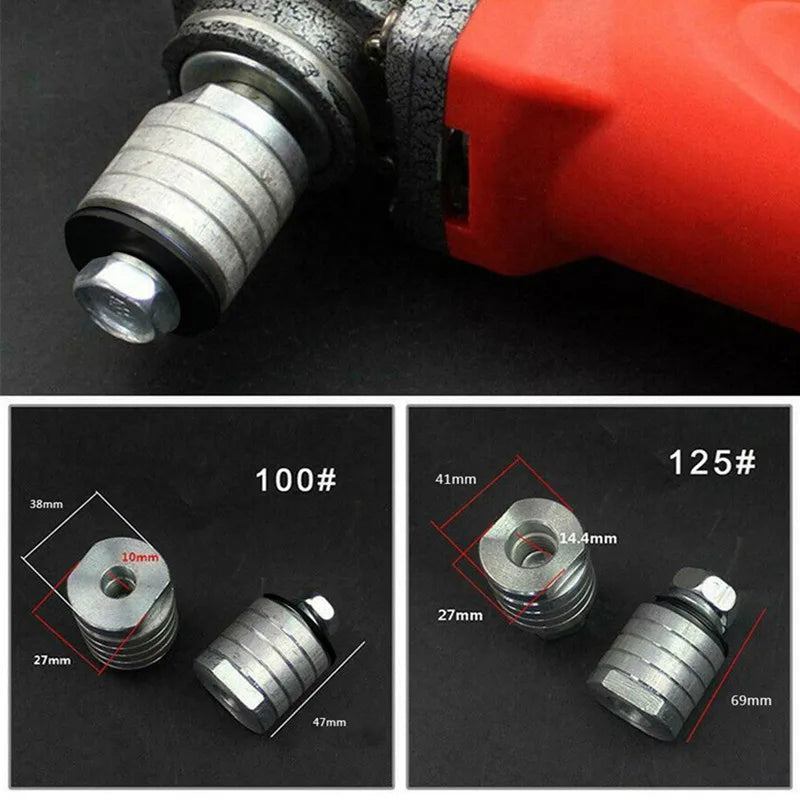 M10 M14 Angle Grinder To Grooving Machine Adapter 100/125 Type Angle Grinder Polisher Interface Converter Power Tools Adapter Oasis Select