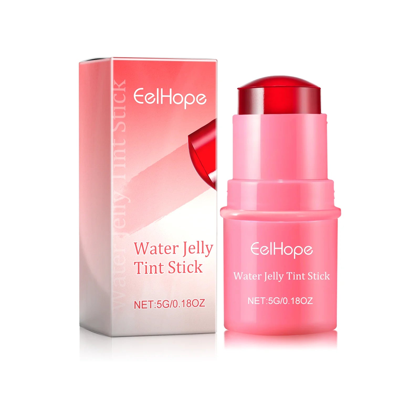 Eelhope 3-in-1 Milk Jelly Tint Blush & Lip Stick | Matte Finish Blush & Lip Tint Stick Oasis Select C Red