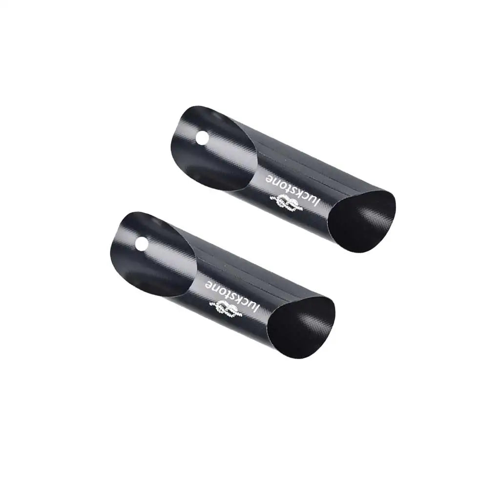 2PC 6PC Outdoor Rock Climbing Rope Cover Protector Anti-Wear Arborist Rappelling Abseiling Aerial Work PVC Rope Guard Sleeve Oasis Select BlackPCS2