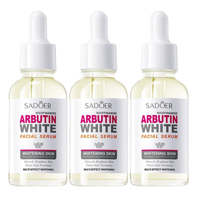 3-Pack Arbutin Brightening Face Serum – Hydrating & Firming Brightening Face Serum Oasis Select