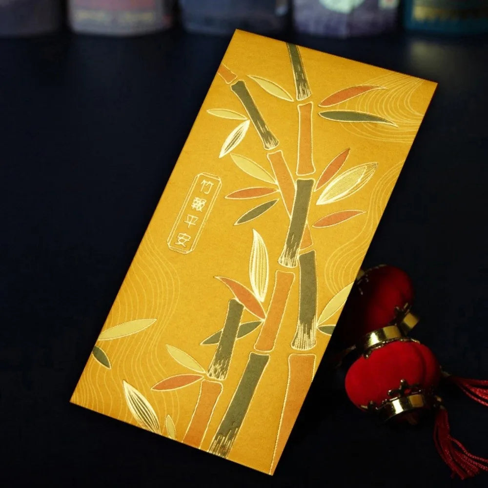 12pcs Chinese New Year Red Envelopes | Hot Stamp HongBao Gift
