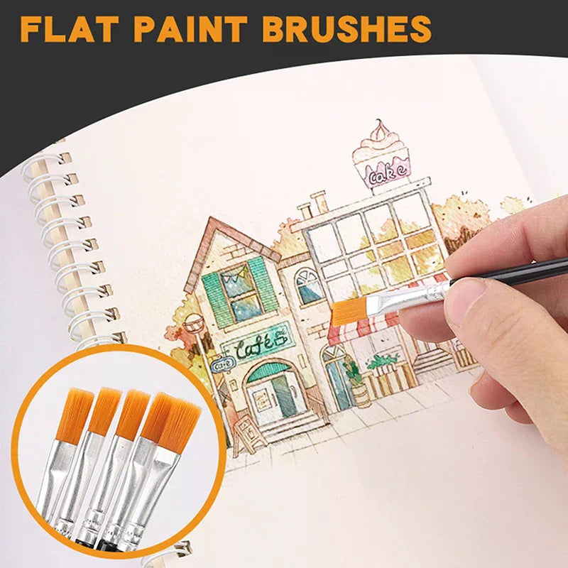 50pcs Painting Brushes For Painting Handcraft Arts And Craft For Artistic Multifunction Hook Line Painting Equipment Oasis Select