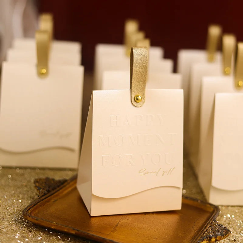 Kraft Paper Wedding Candy Favor Gift Box – DIY Party Favor