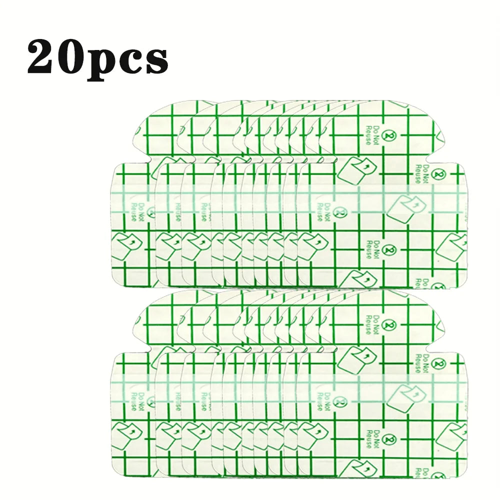 20PCS Invisible Moisture Resistant Heel Patch - Breathable Cushion, Suitable for Dry and Cracked Heels, Moisturizing Repair Oasis Select 20pcs